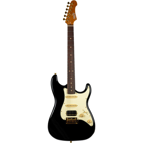JET Guitars JS-480 Canadian Roasted Maple Neck Electric Guitar 6-String - Black