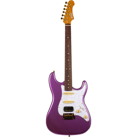 JET Guitars JS-480 Canadian Roasted Maple Neck Electric Guitar 6-String - Violet