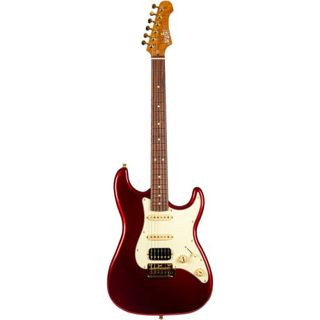 JET Guitars JS-480 Canadian Roasted Maple Neck Electric Guitar 6-String - Wine Red