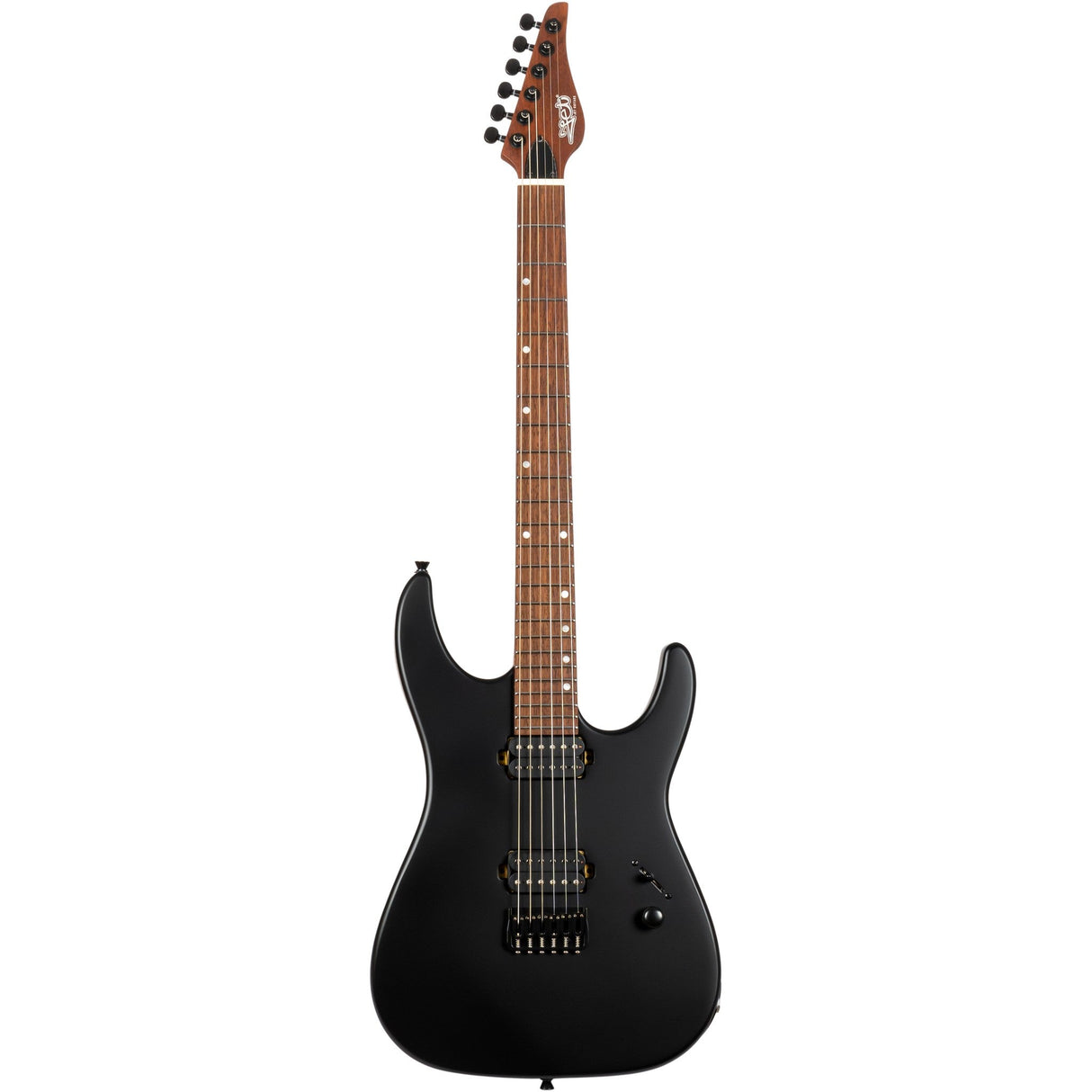 JET Guitars JS-50x Mahogany Body Stygian Electric Guitar Black - 6-String