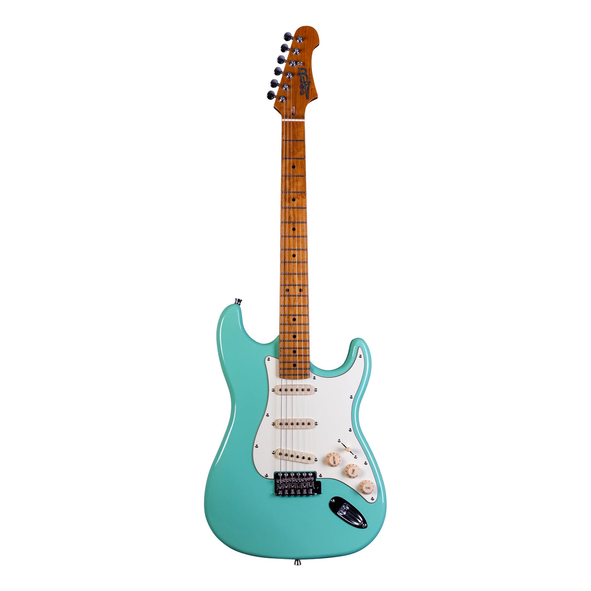 JET Guitars JS-300 SSS Basswood Body Left-Handed Electric Guitar - Sea Foam Green - guitar
