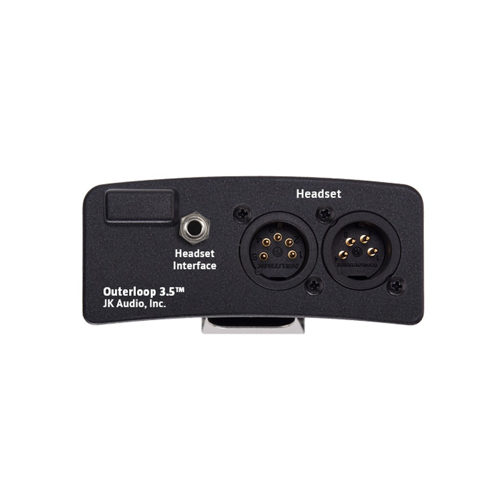 JK Audio OTL3.5M Outerloop 3.5M Phone Intercom Belt Pack 4/5-Pin Male XLR