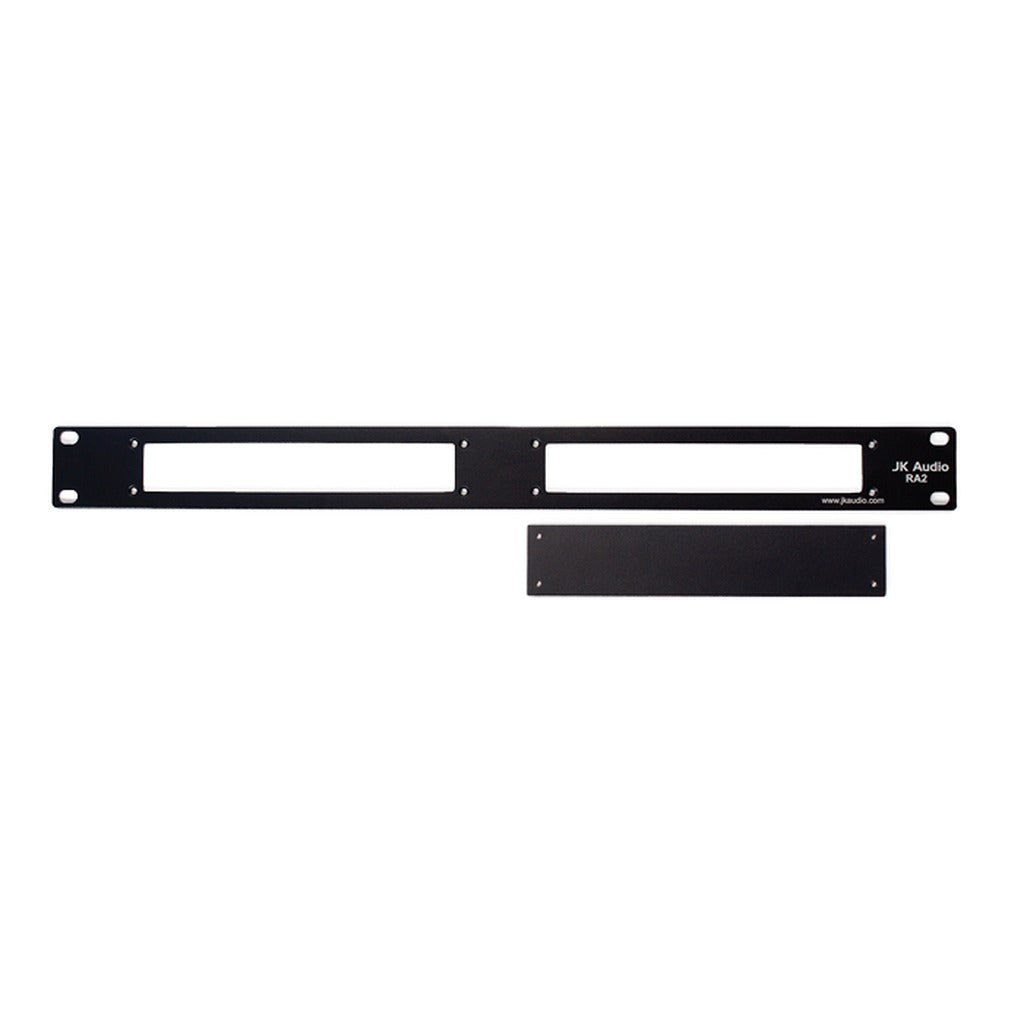 JK Audio RA2 1U Rack Panel for 2 innkeeper LTD or Interchange Units