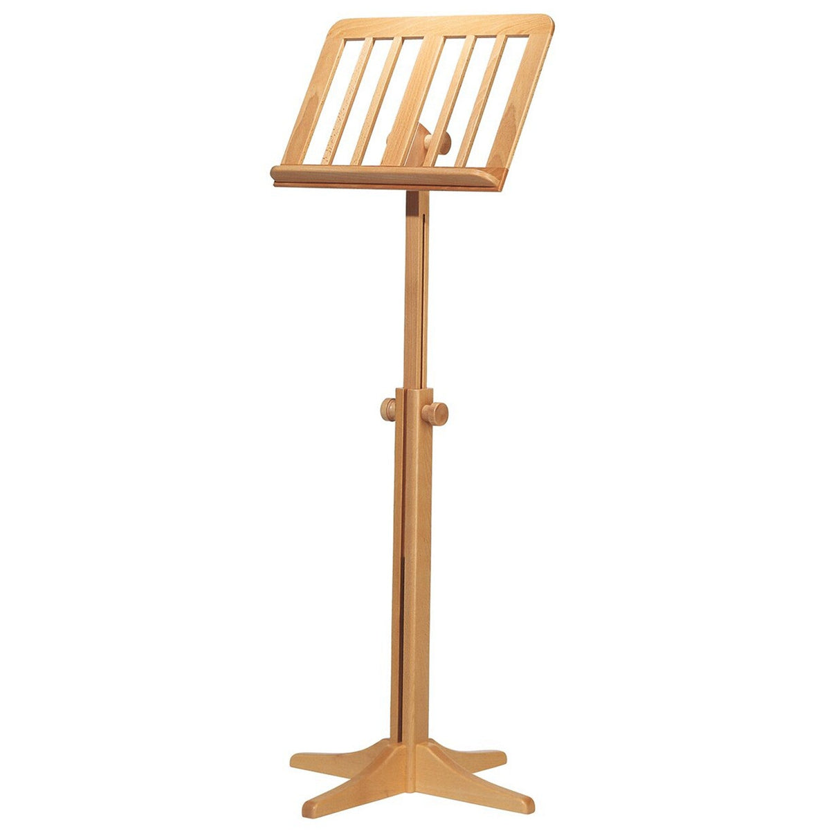 K&M 116/1 Wooden Music Stand - Beech