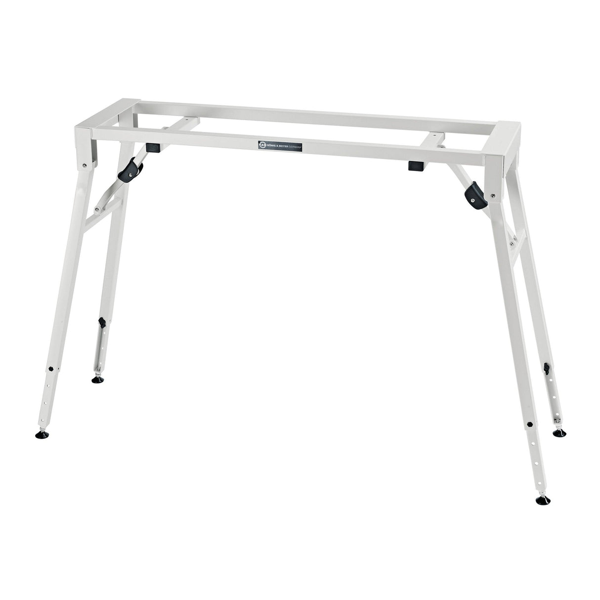 K&M 18953 Table-Style Stage Piano Stand - White