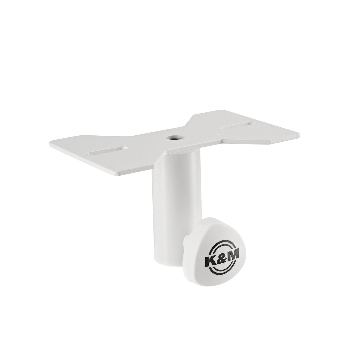 K&M 195/8 Speaker Mounting Adapter - Pure White