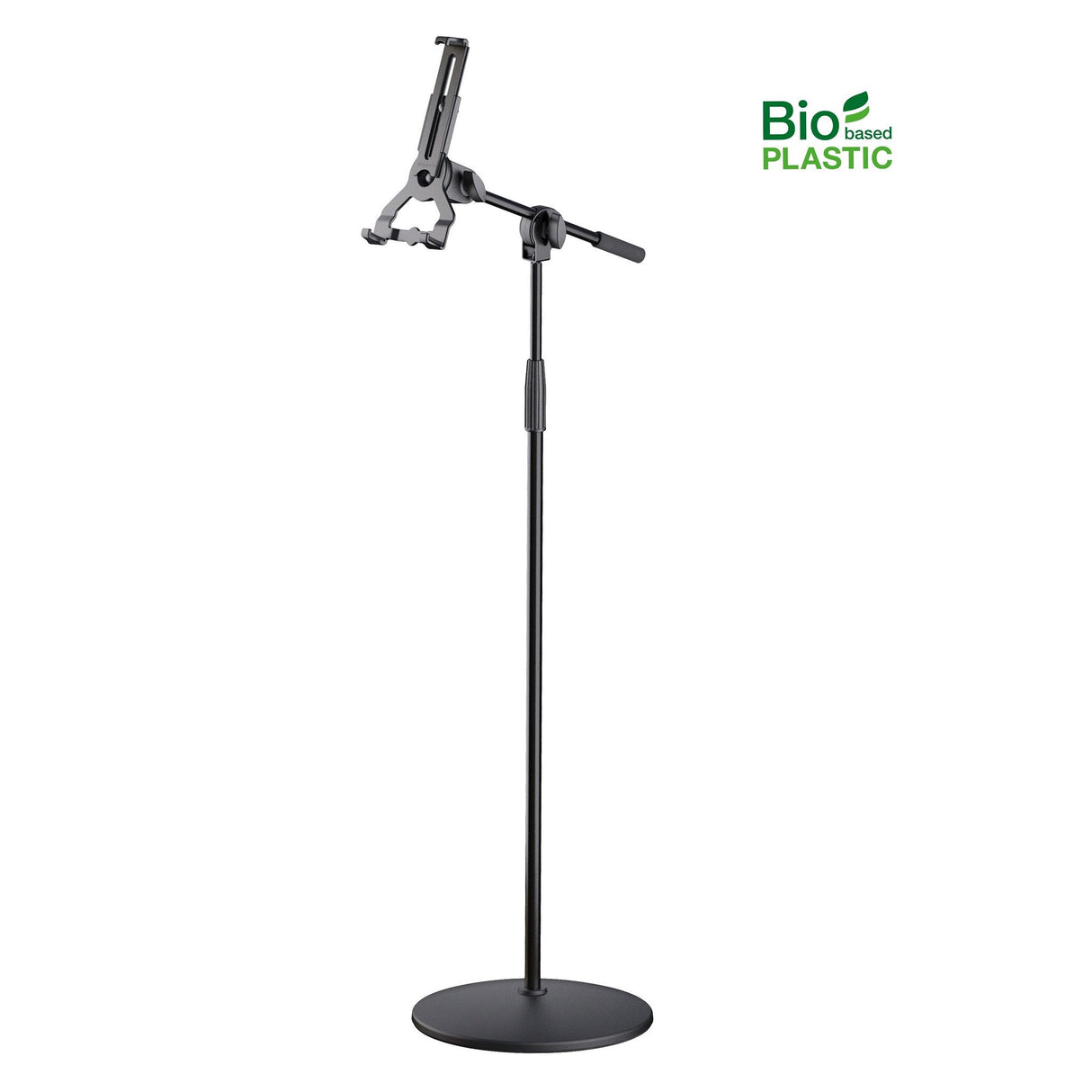 K&M 19789 Biobased Tablet PC Stand with Boom Arm