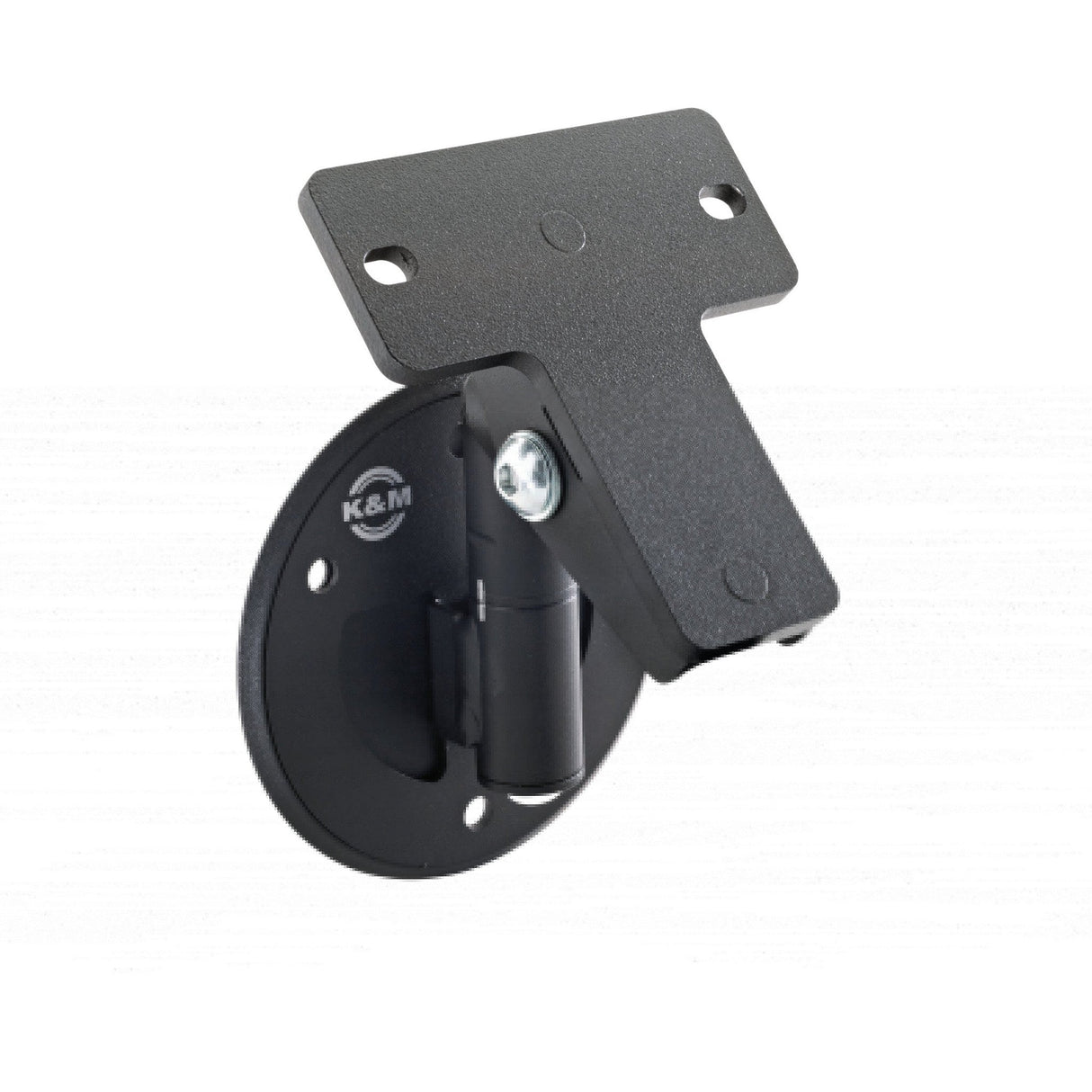 K&M 24161 Universal Speaker Wall Mount - Structured Black