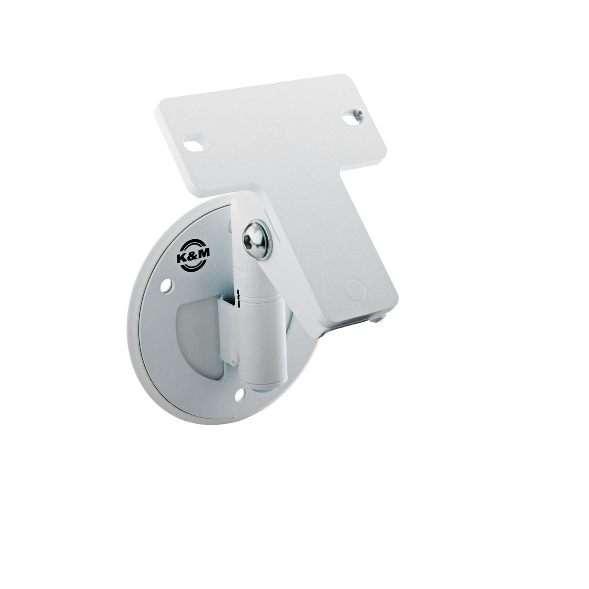K&M 24161 Universal Speaker Wall Mount - Structured White
