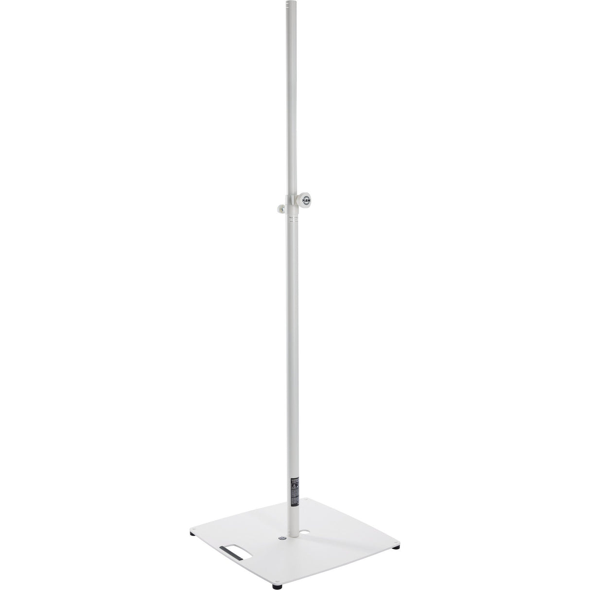 K&M 24651 Pro Lighting/Speaker Stand - White