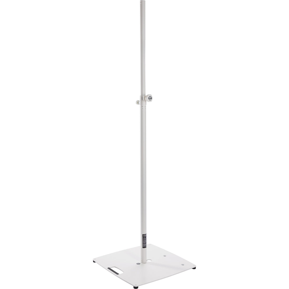 K&M 24654 Pro Lighting/Speaker Stand - White
