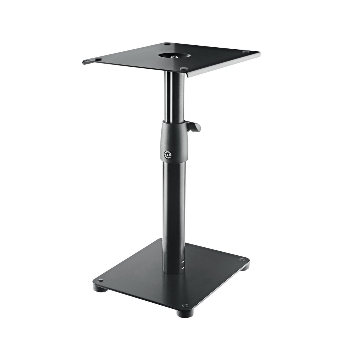 K&M 26775 Height-adjustable Desktop Monitor Stand