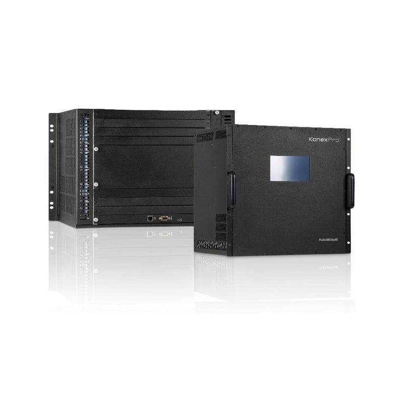 KanexPro FLEX-MF16X20 Modular Matrix Switcher 4K 60Hz UHD Main Frame - 24 x 60