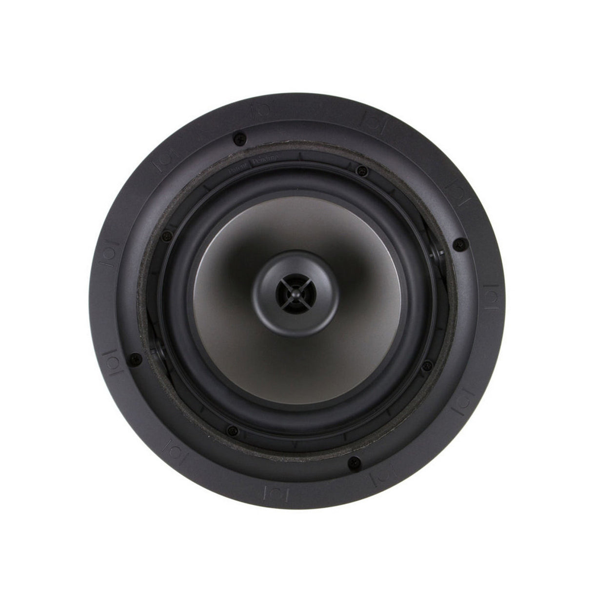 Klipsch CDT-2800-C II Reference Series In-Ceiling Speaker with 8-Inch Subwoofer, Single Unit, White