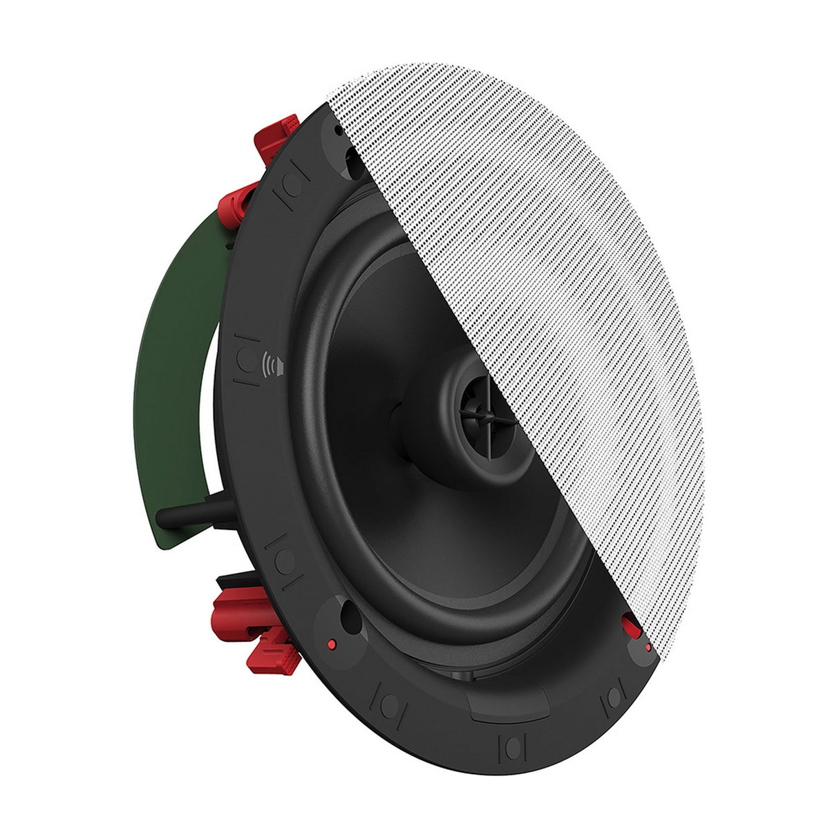 Klipsch DS-180CDT Designer Series 8-Inch In-Ceiling Speaker, Single Unit