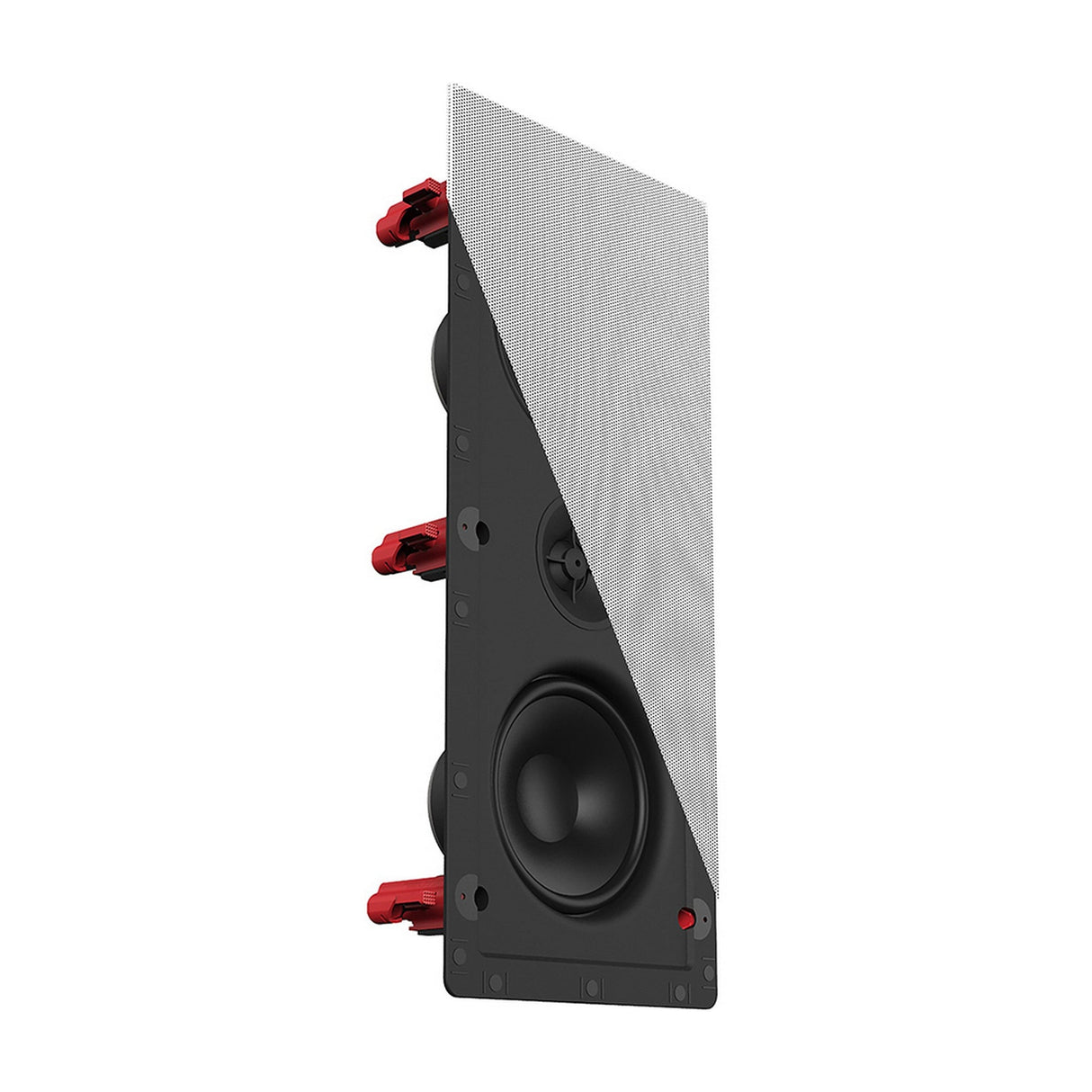 Klipsch DS-250W Designer Series LCR In-Wall Speaker with 5.25-In Polypropylene Woofers, White