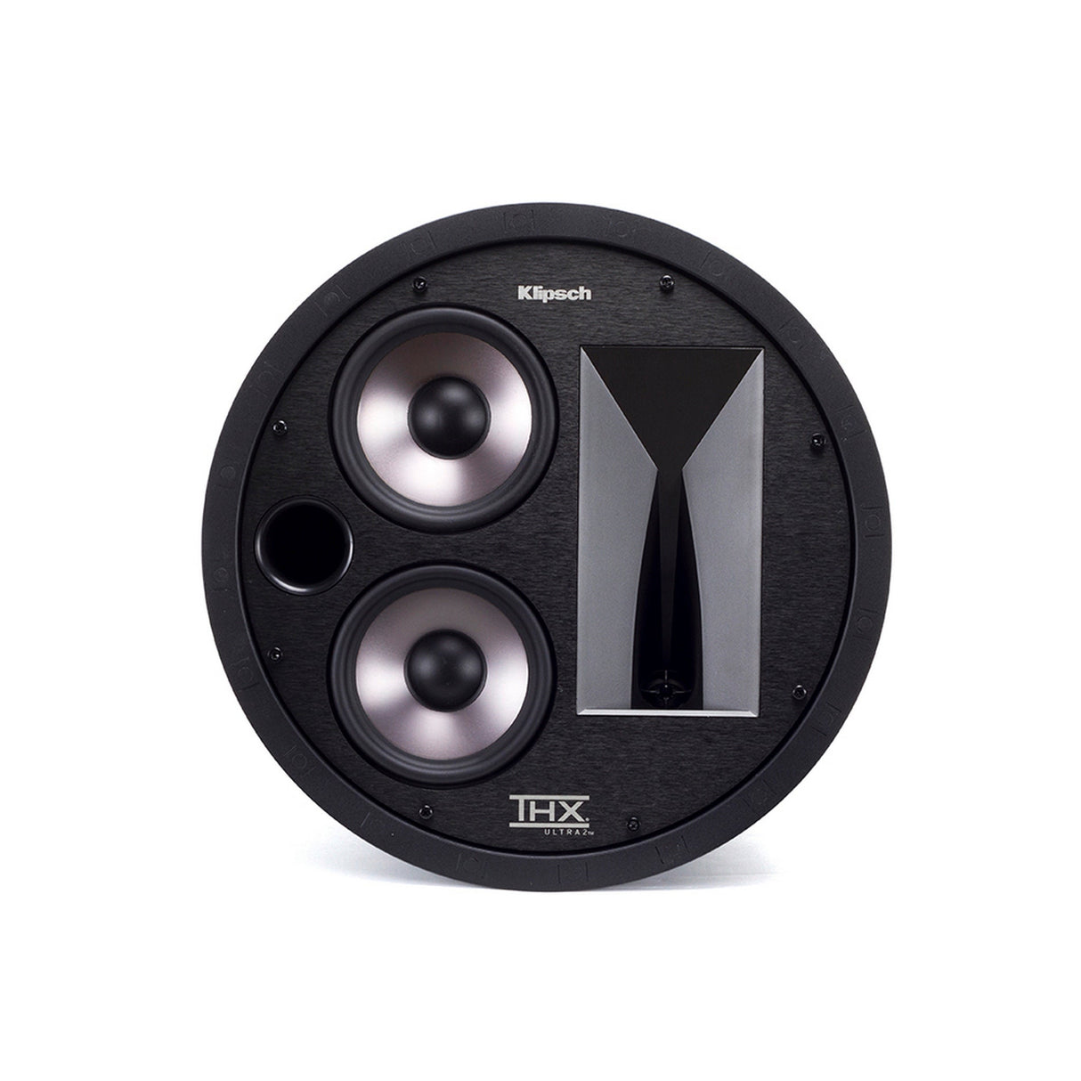 Klipsch PRO-5002-L THX Ultra2 Certified LCR 5.25-Inch In-Ceiling Speaker, Single Unit