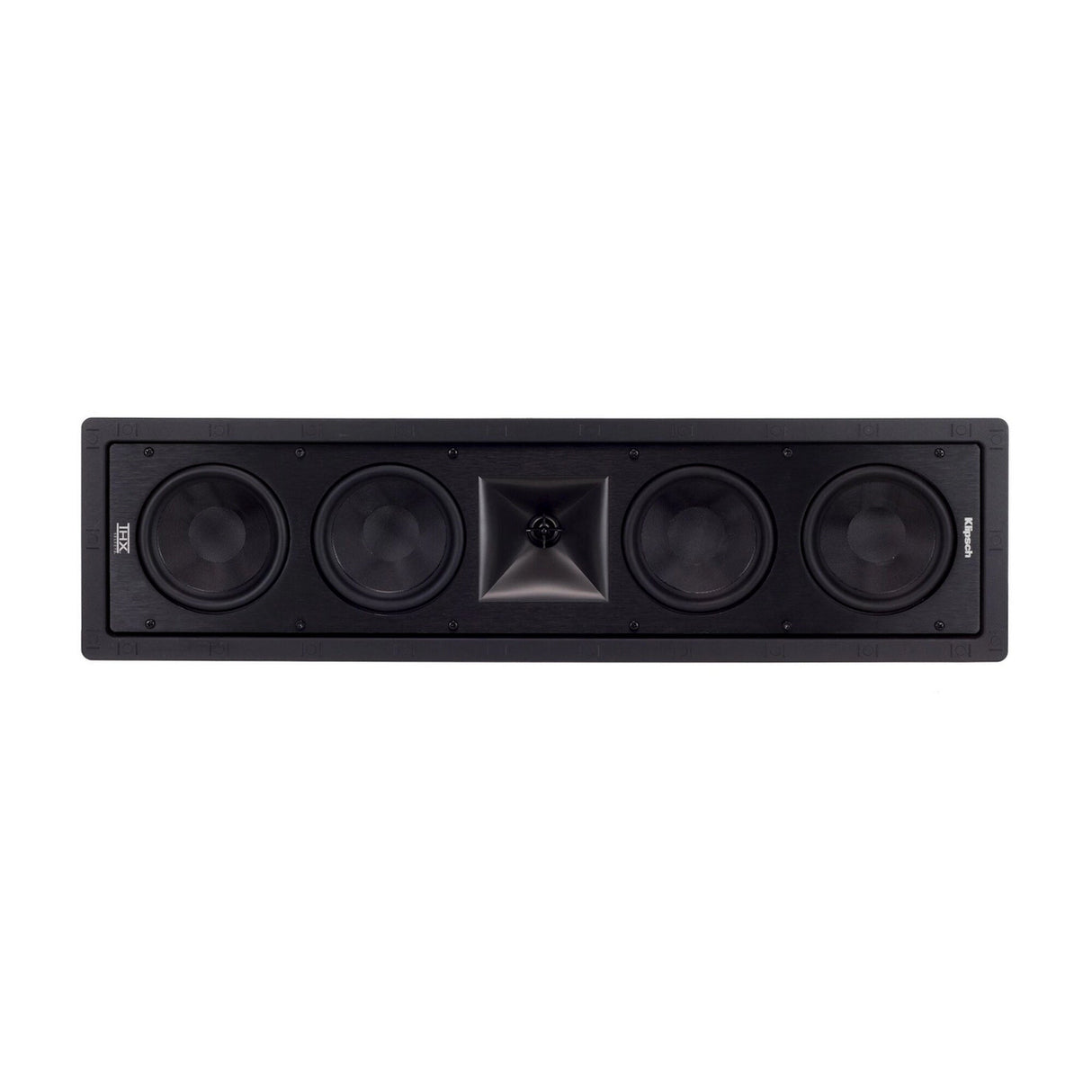 Klipsch PRO-504-L THX Ultra2 Certified In-Wall LCR Speaker with Four 5.25-Inch Woofers, Single Unit