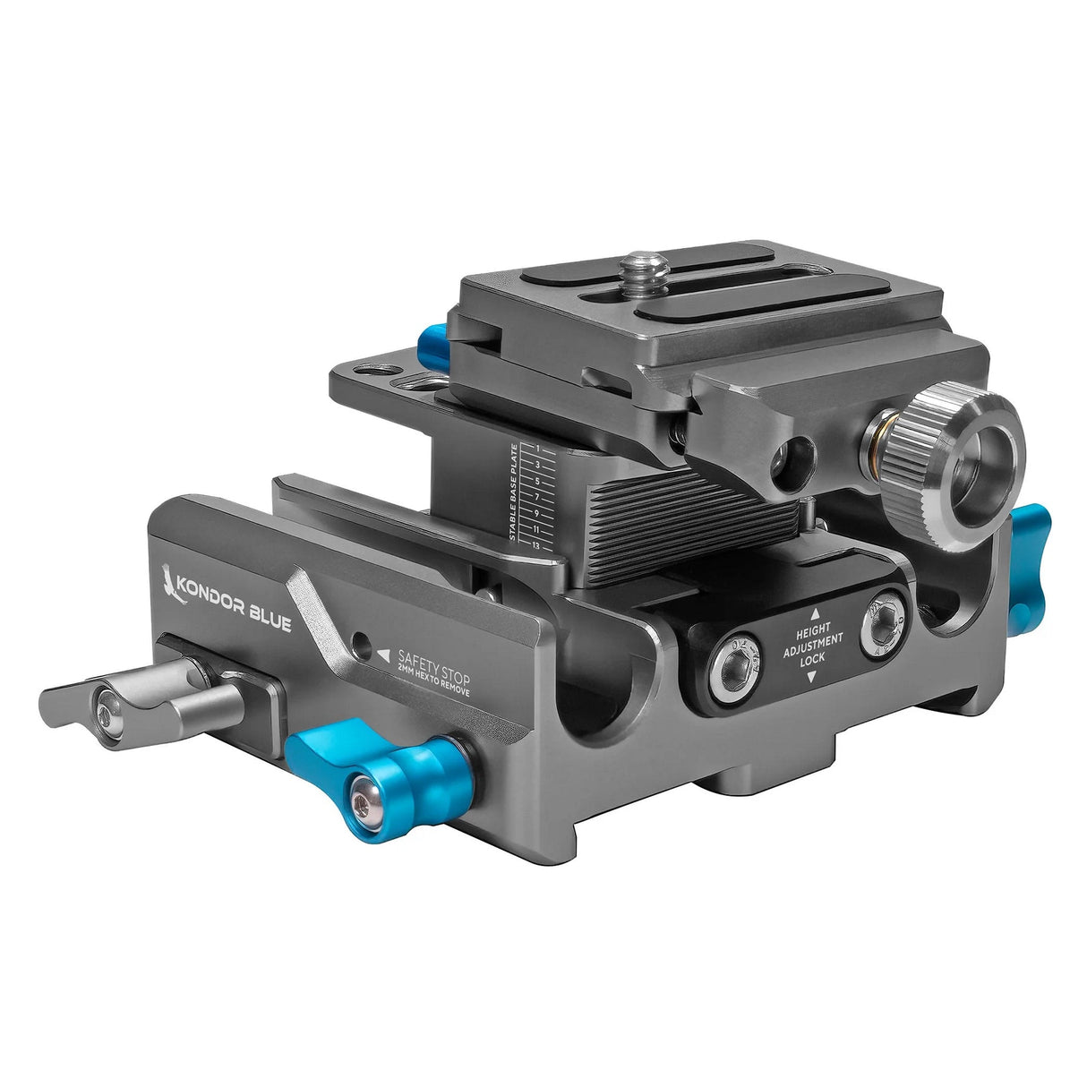 Kondor Blue 501 Adjustable Baseplate Arca QR - Gray