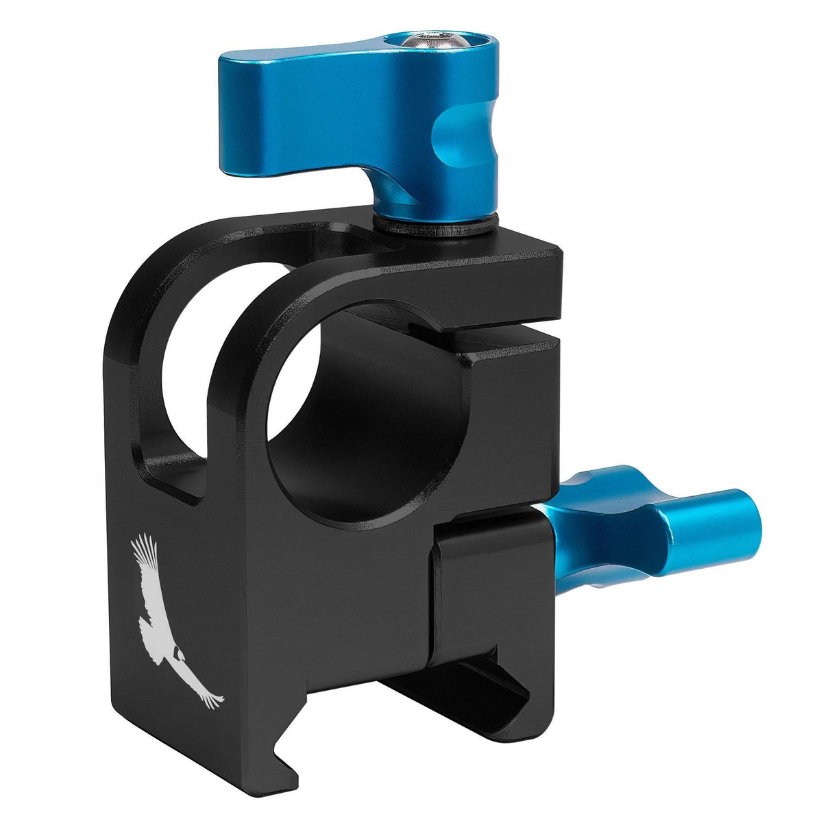 Kondor Blue 15mm Rod Parallel NATO Clamp - Black