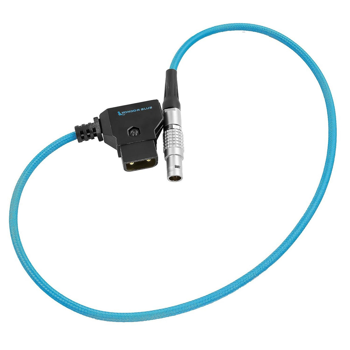 Kondor Blue DtapLemo1 D-TAP to LEMO 2-Pin 0B Male Power Cable - Blue