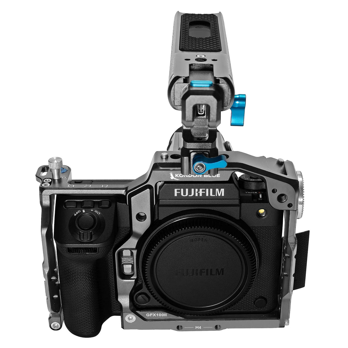 Kondor Blue FUJIFILM GFX 100II Cage with SSD Top Handle - Gray