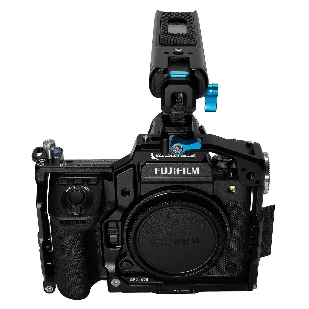 Kondor Blue FUJIFILM GFX 100II Cage with SSD Top Handle - Black