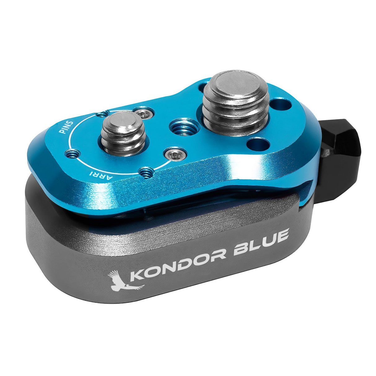 Kondor Blue Mini Lock Quick Release Plates for Professional Camera Workflows - Blue
