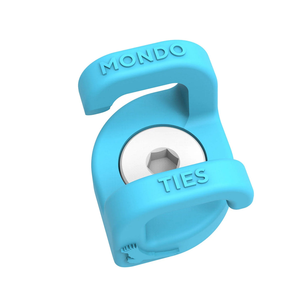 Kondor Blue 501 3/8-Inch Mondo Ties XL Cable Management Clips for Cameras - Blue