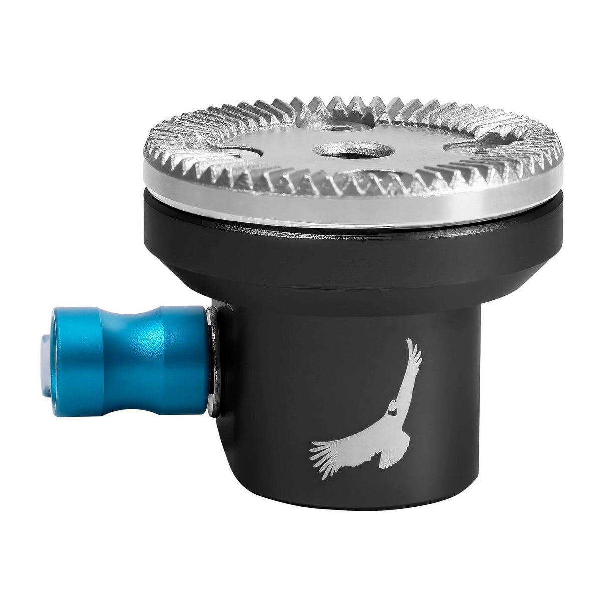 Kondor Blue Rosette Single Rod Clamp - Black