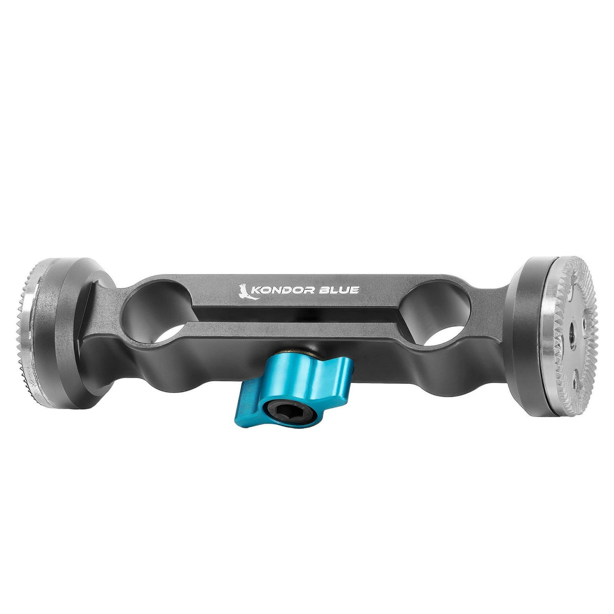 Kondor Blue RosetteDual 15mm Arri Rosette Dual Rod Clamp - Gray