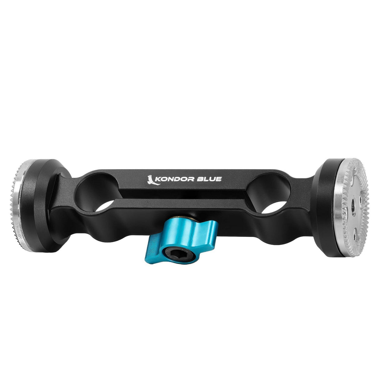Kondor Blue RosetteDual 15mm Arri Rosette Dual Rod Clamp - Gray