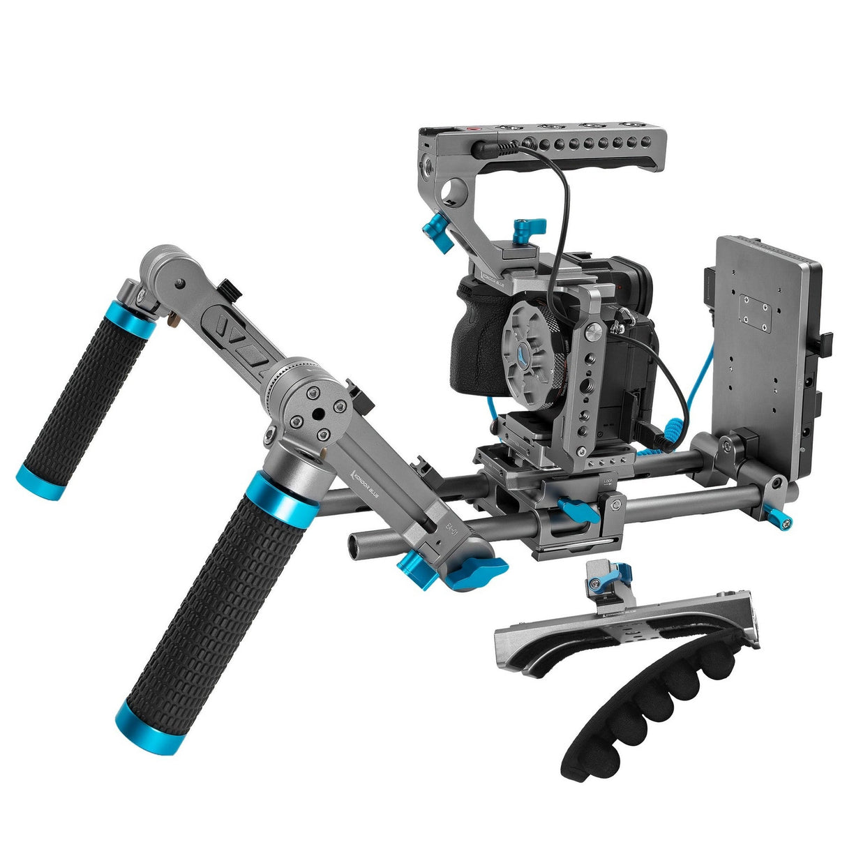 Kondor Blue Sony A7 Series Ultimate Rig for A7S3/A7R4 - Gray