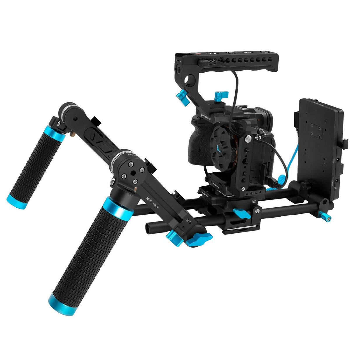 Kondor Blue Sony A7 Series Ultimate Rig for A7S3/A7R4 - Black