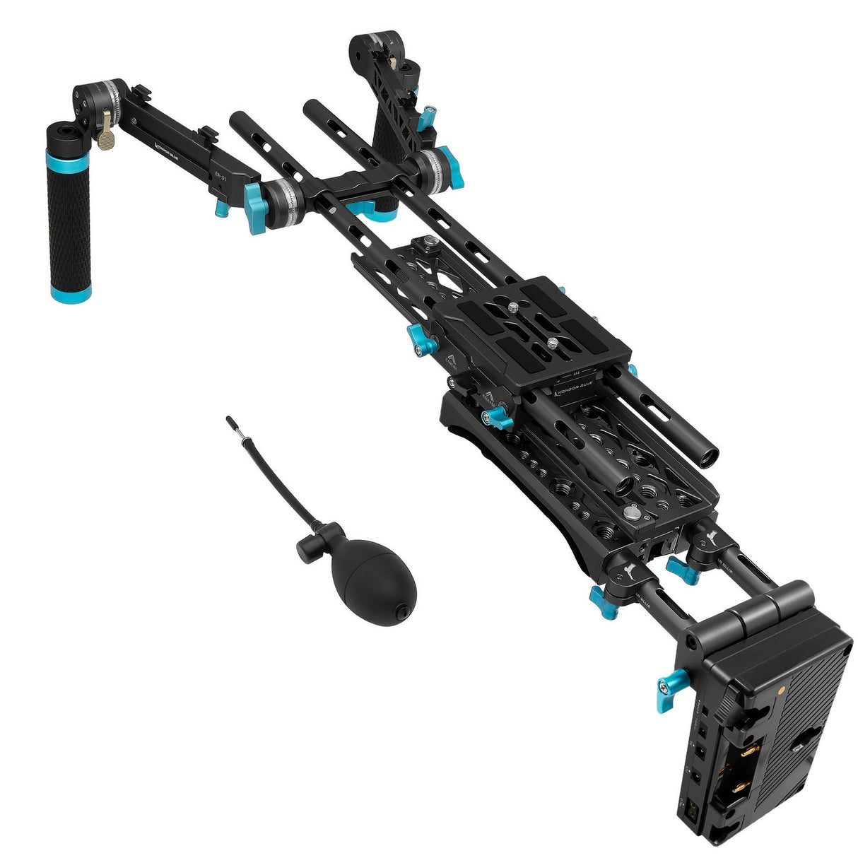 Kondor Blue Shoulder Rig Pro Gold Mount - Black