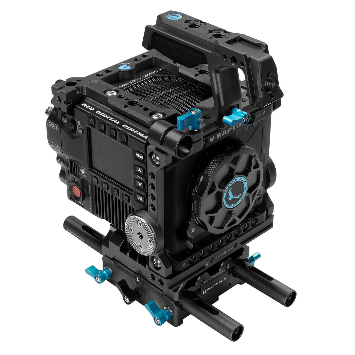 Kondor Blue RED V-RAPTOR Base Rig - Black