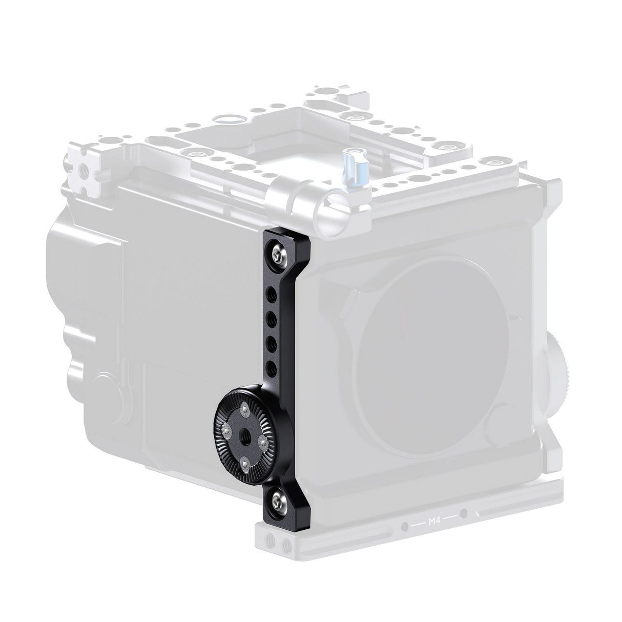 Kondor Blue RED V-RAPTOR Right Side Plate - Black