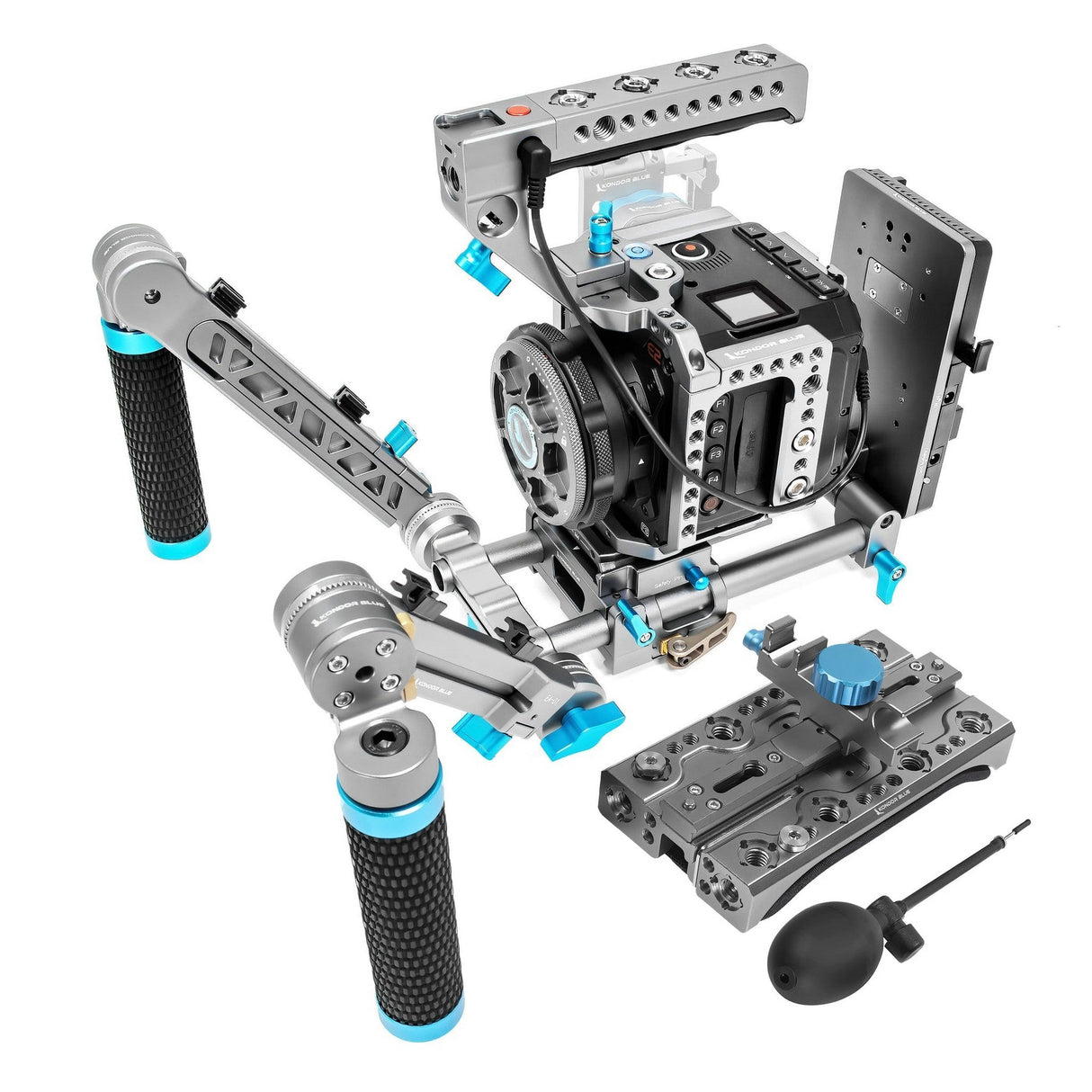 Kondor Blue Z Cam E2 Flagship Ultimate Rig M4/S6/F6/F8 - Gray