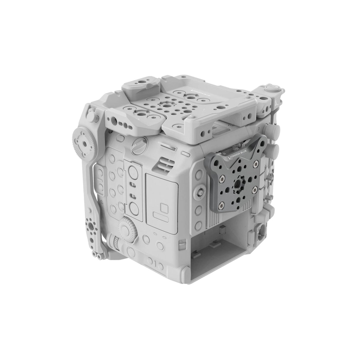 Kondor Blue Cage Accessory for Canon C400 Cage - Back Plate / Space Gray