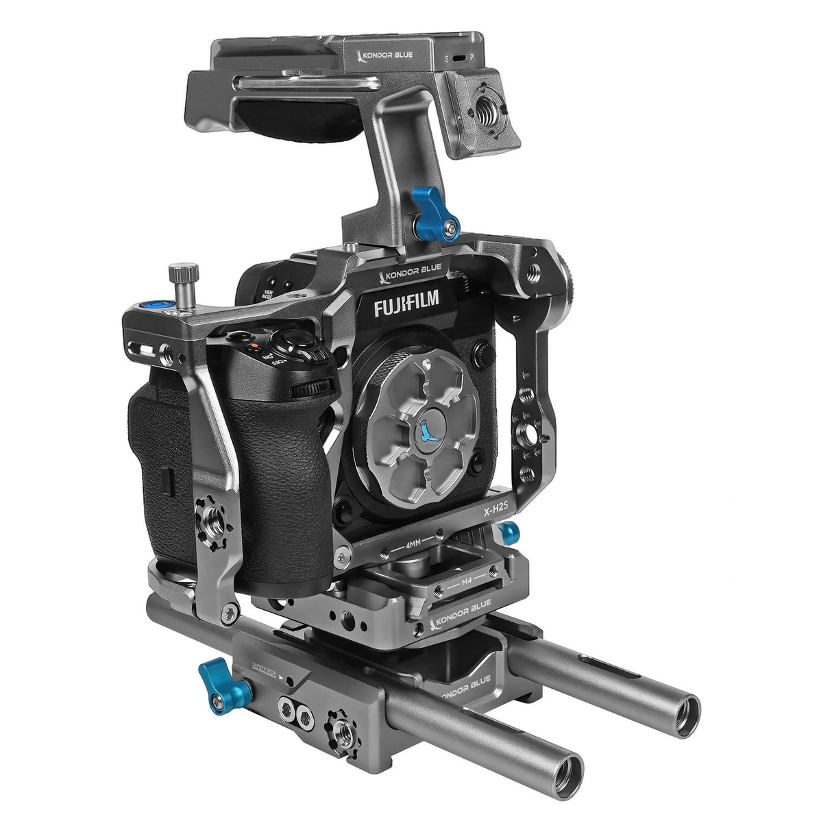 Kondor Blue Fujifilm X-H2S/ X-H2 Base Rig MKII - Space Gray