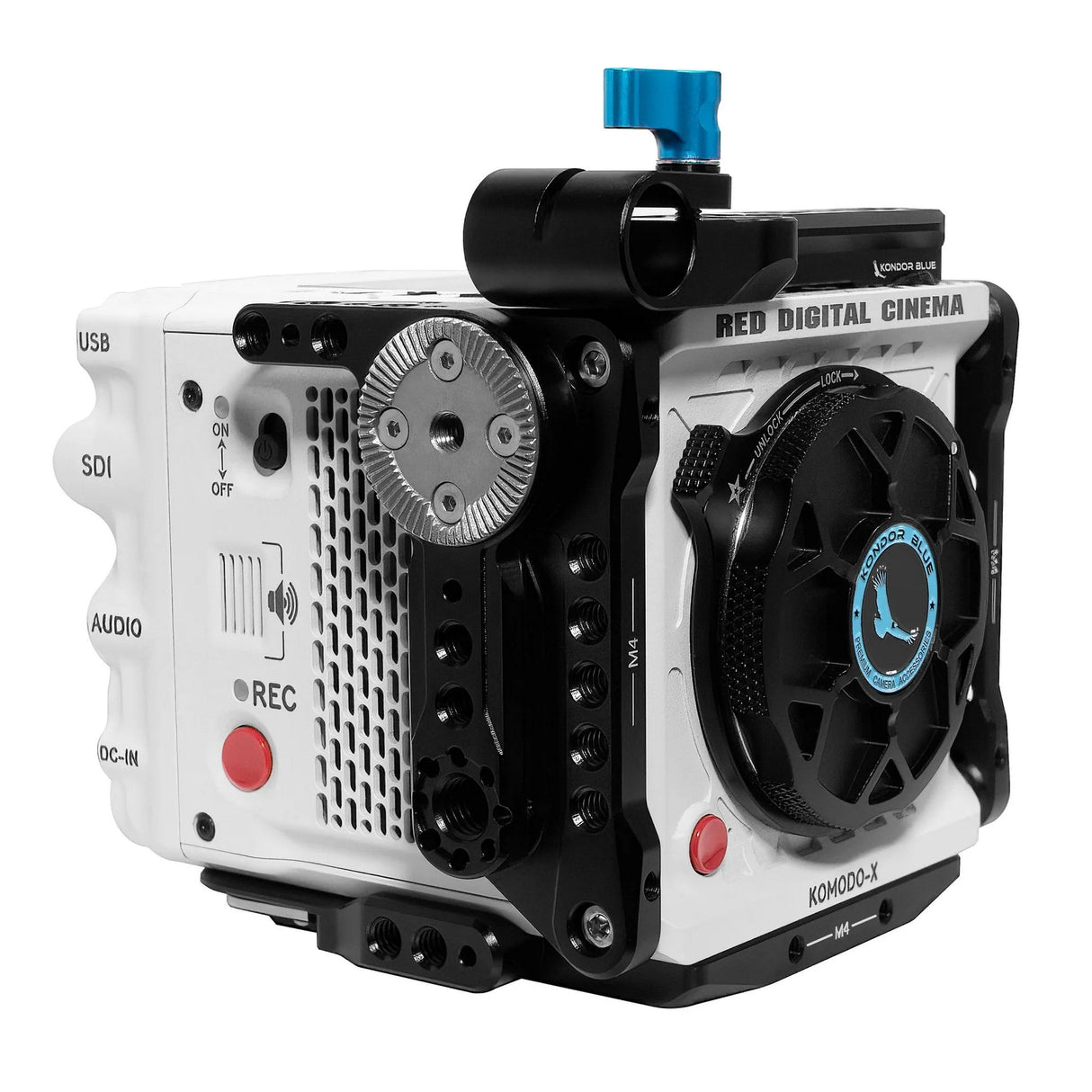 Kondor Blue RED Komodo X Cage - Black