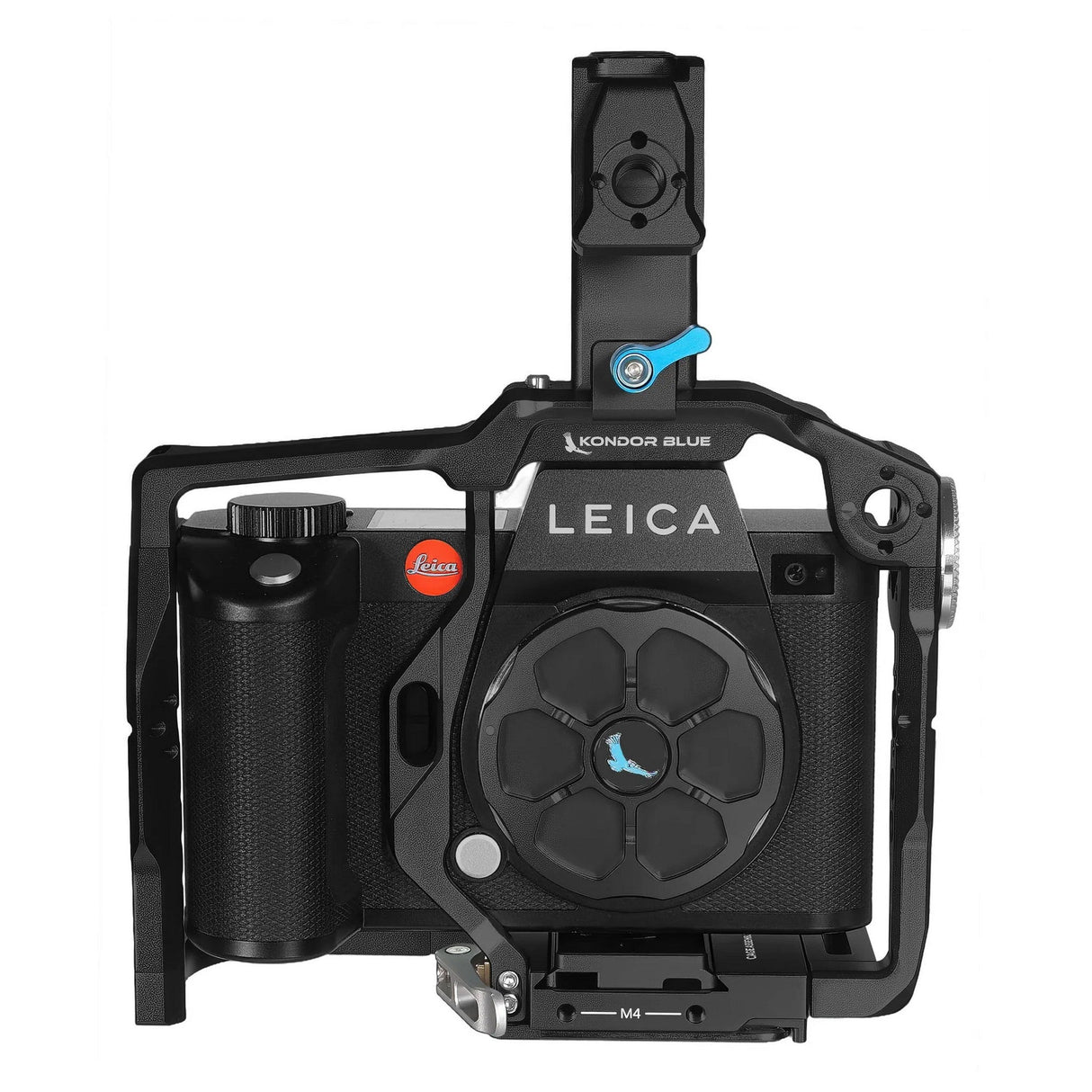Kondor Blue Leica SL2S/SL2/SL Cage with Top Handle - Raven Black