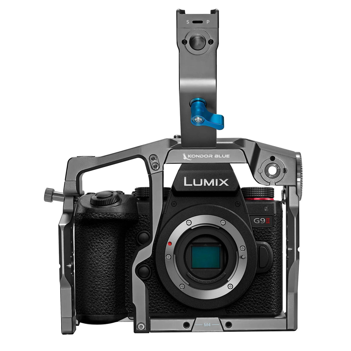 Kondor Blue Panasonic LUMIX G9 II Cage with Top Handle - Space Gray