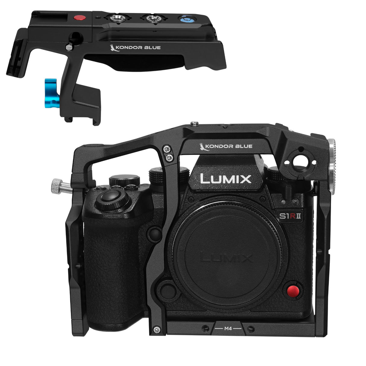 Kondor Blue LUMIX S1RII Cage, Raven Black