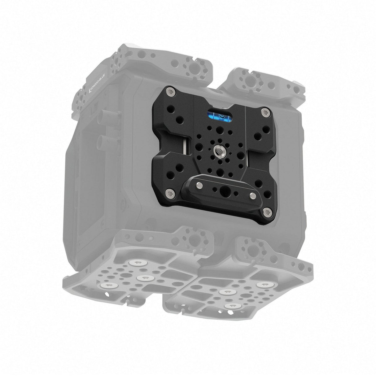Kondor Blue Side Level Plate for PYXIS Cage System - Raven Black