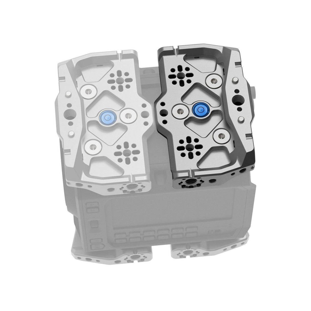 Kondor Blue Top Half Plate for Pyxis Cage System - Space Gray