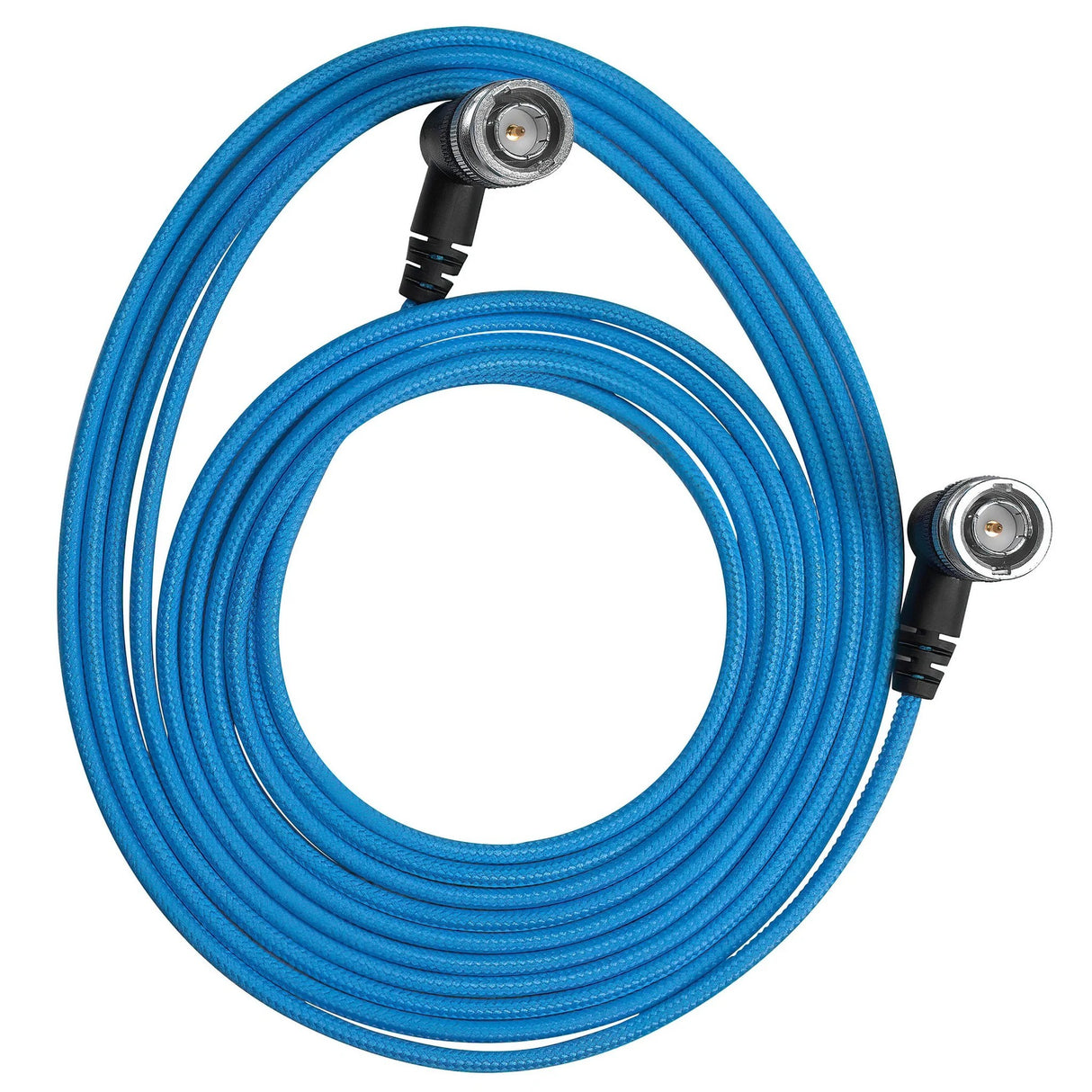 Kondor Blue Ultra Thin Rignt Angle BNC 6G-SDI Video Cable, 10-Feet