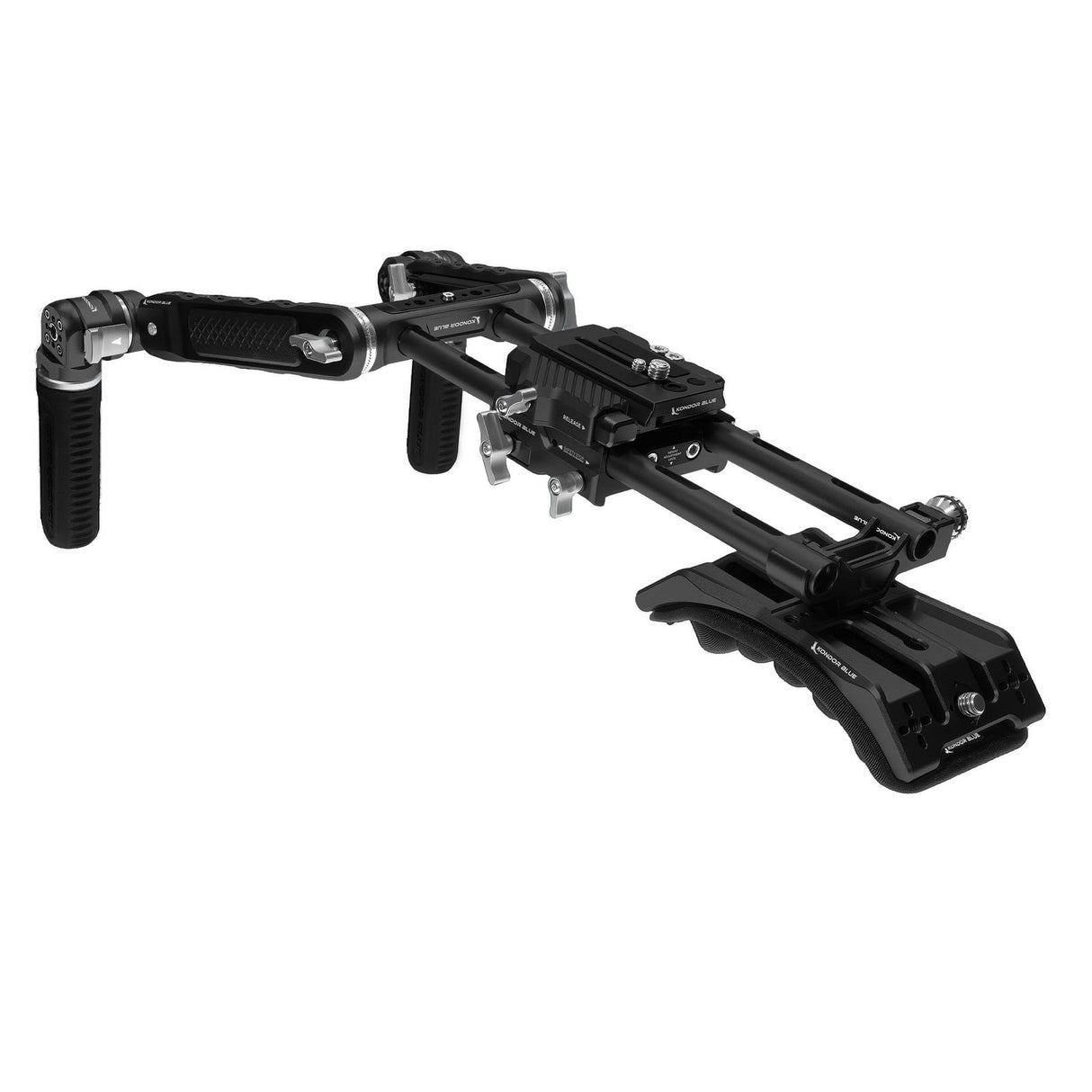 Kondor Blue Shoulder Rig Pro MKII - Base Version / Raven Black