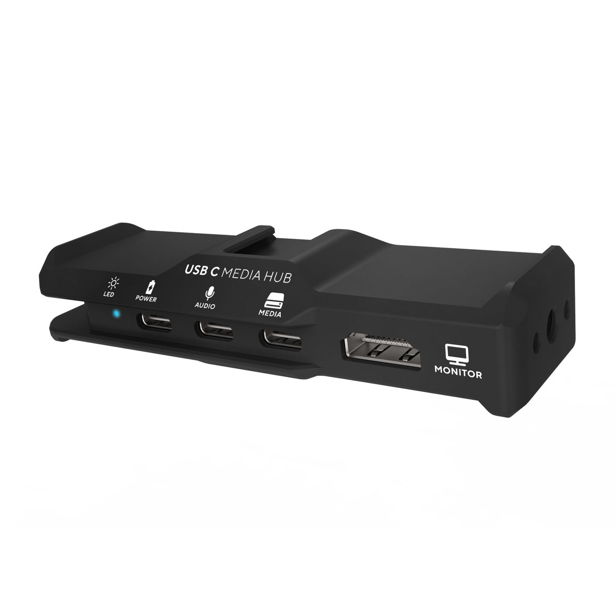 Kondor Blue USB-C Media Hub for iPhone 15 and 16 - Raven Black