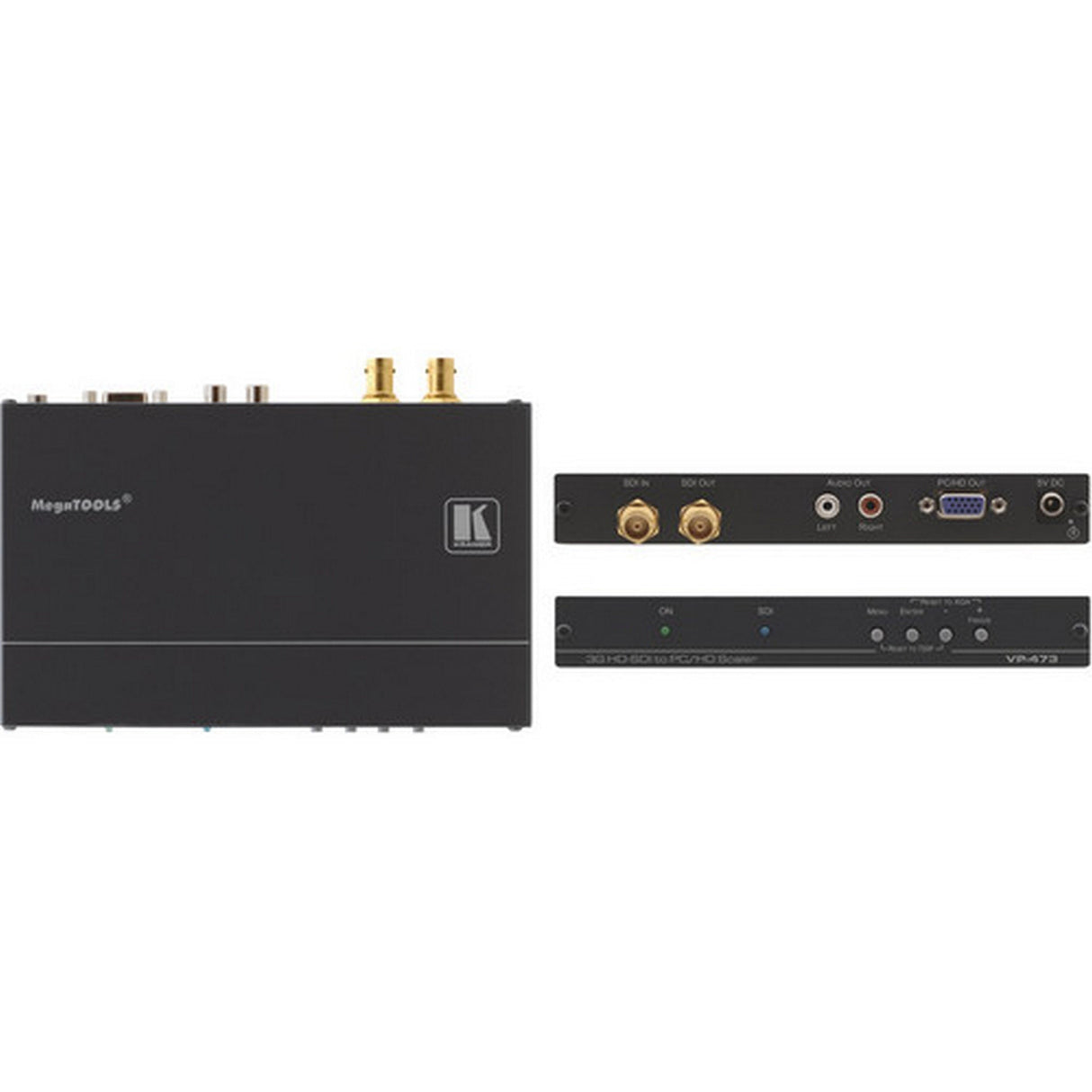 Kramer VP‑473 3G HD‑SDI to PC/HD Video Scaler